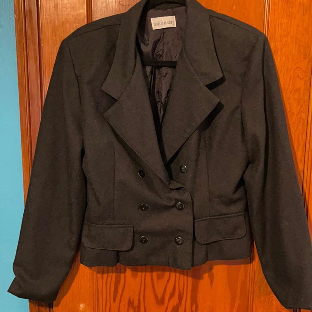 Women’s Daily Habit Black Blazer 11